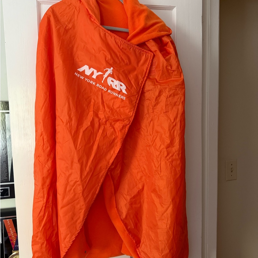 Orange New York Road Runners Finishing Jacket